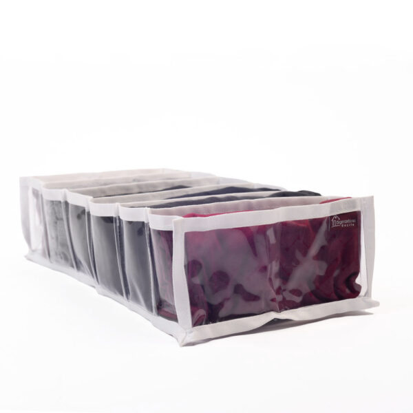 Colmeia Organizadora para Roupa Fitness com 6 Espaços M c/ Viés