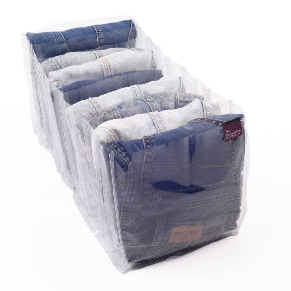 Colmeia Organizadora para Short jeans com 8 espaços invisível 20L x 20AL x 40C